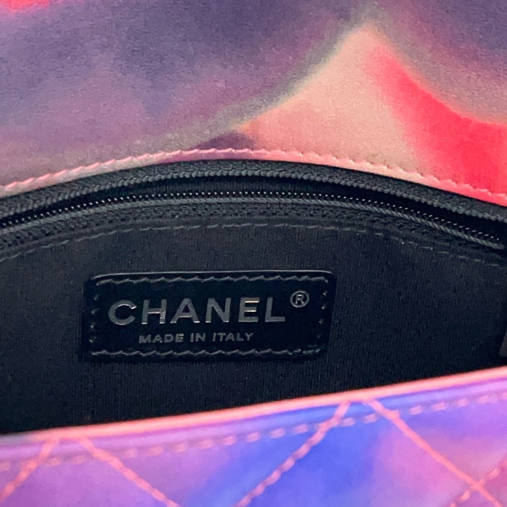 CHANEL Limited Edition Flower Power Flap Bag w/dust bag and Authentication Card - Picture 15 of 17